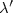 \lambda^\prime
