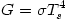 G=\sigma T_{s}^{4}