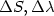 \Delta S, \Delta \lambda