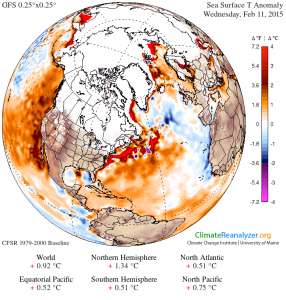 GFS-025deg_NH-SAT1_SST_anom_11Feb15