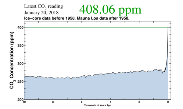 Graphic: The relentless rise of carbon dioxide – Climate Change: Vital  Signs of the Planet