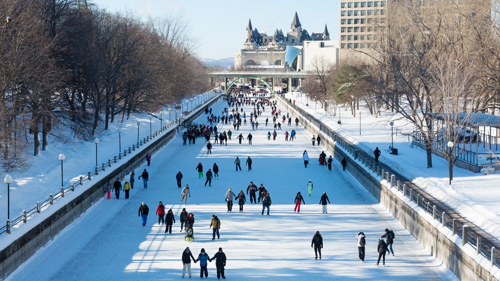 Rideau Canal Skateway. Lauren Bath